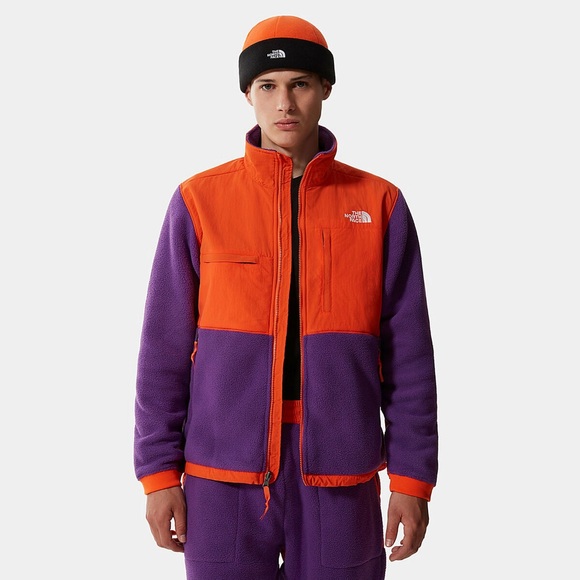 The North Face Other - The North Face Denali 2 NWT orange and purple jacket🔥